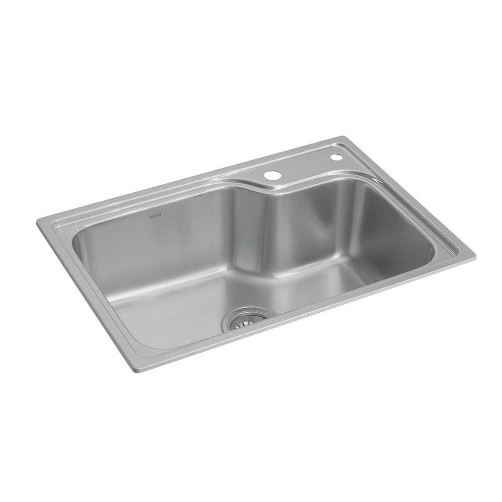 Cuba Deca Facile 60X40 Deck - Inox Escovado