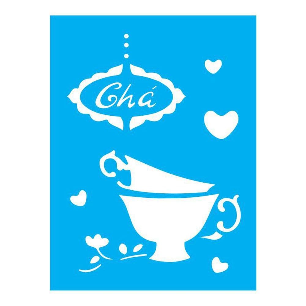 Stencil Tamako Chá - 15X20Cm - Ref 277