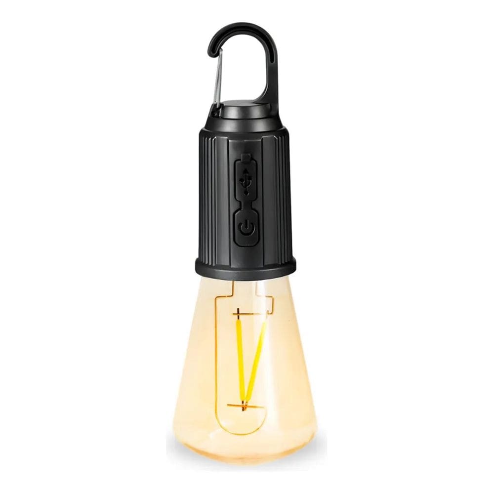 2X Lâmpada Recarregável Para Barraca De Acampamento E Pesca