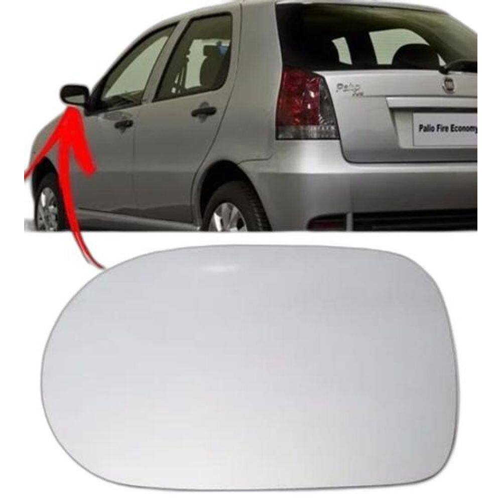 Lente Espelho Retrovisor Palio Economy 2011 12 13