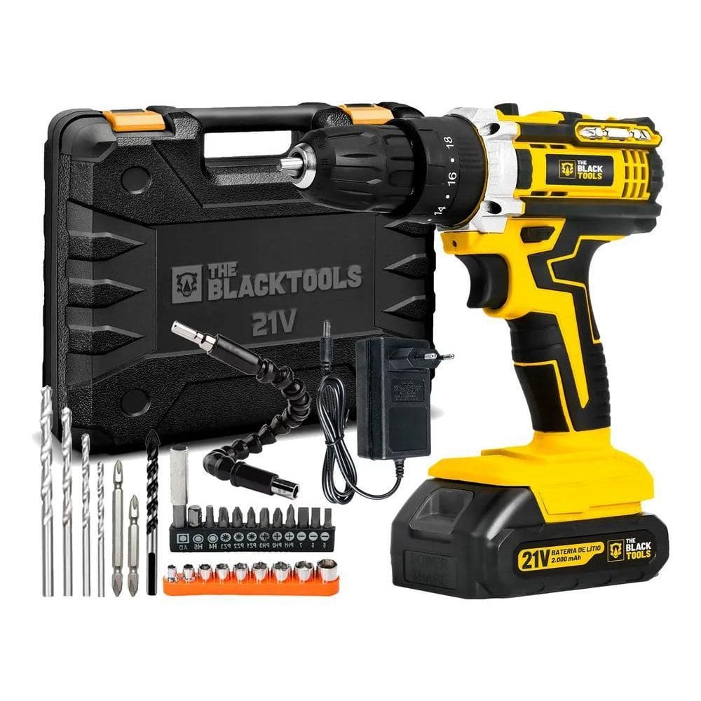 Parafusadeira Furadeira De Impacto Profissional 21V Tb-21Pw
