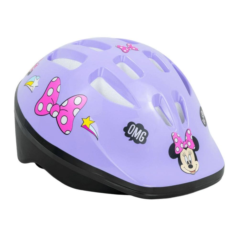 Capacete Infantil Com Regulagem Minnie Nathor