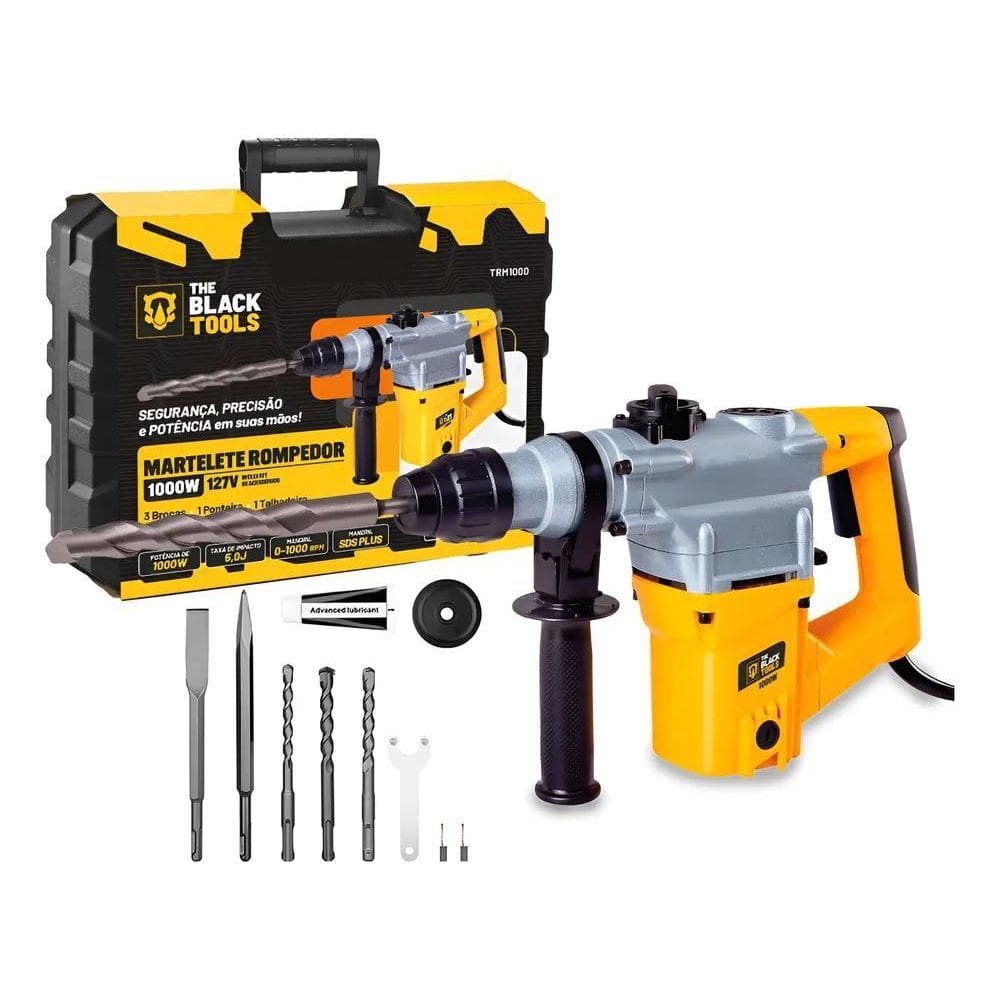 Martelete Perfurador Rompedor Profissional Sds-Plus 1000W