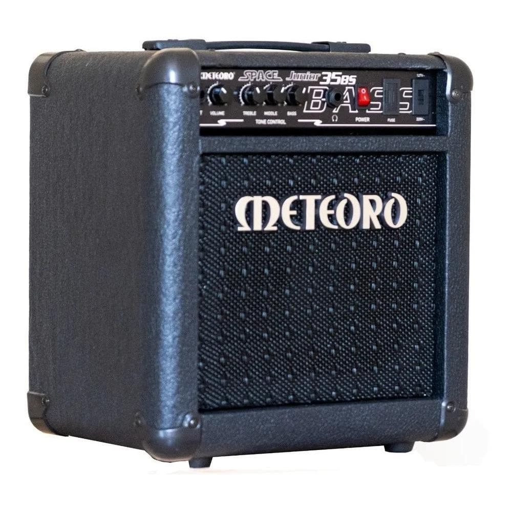 2X Cubo Amplificador Contra-Baixo Meteoro Space Júnior 35Bs
