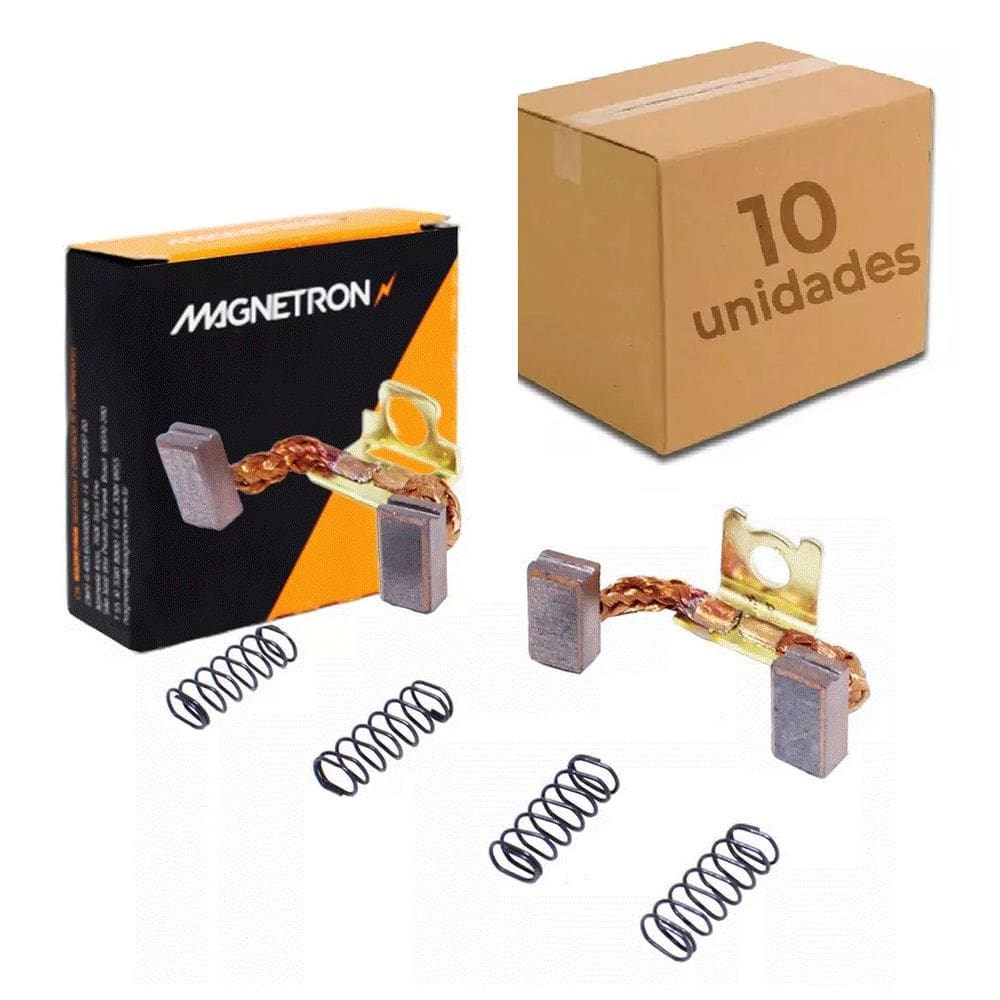 Escova arranque Motor De Partida Cb 300 2009 2010 2011 2012 2013 2014 2015 kit com 10 peças