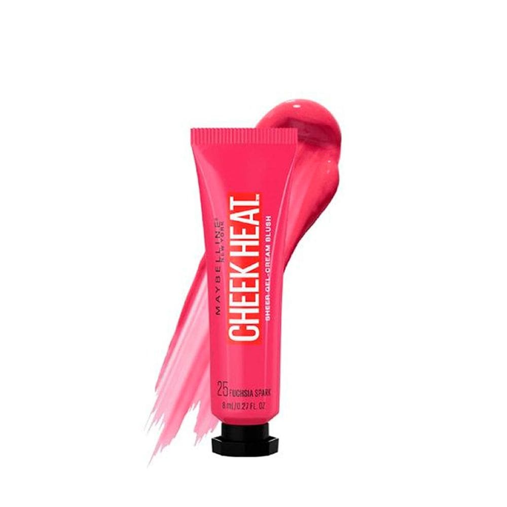 Maybelline Cheek Heat Fuchsia Spark -  Blush em Gel-creme 8ml