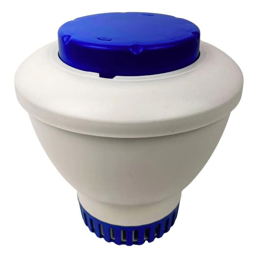 2X Clorador Flutuante Suporte Para Pastilhas De Cloro Piscin