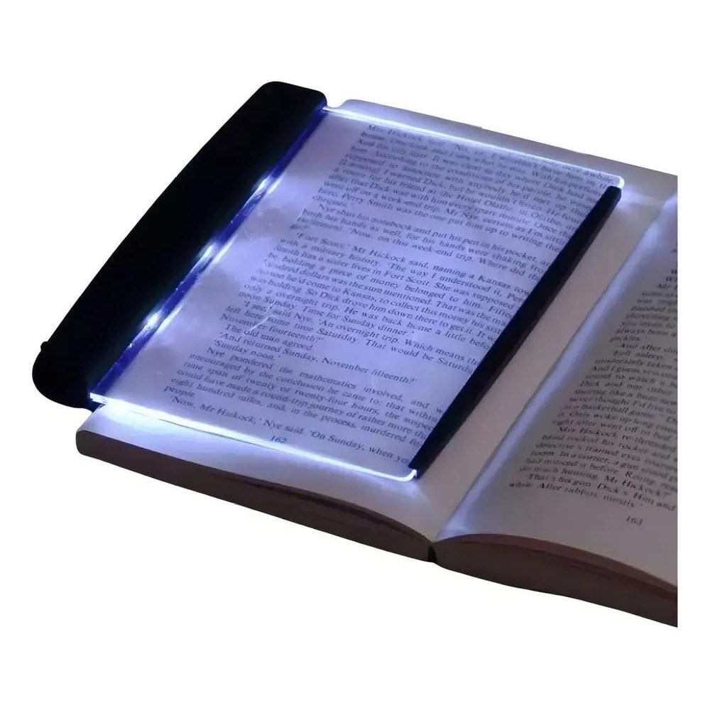 2X Luminaria Para Leitura Livro Luz Led Noturna Cor Da Cúpul