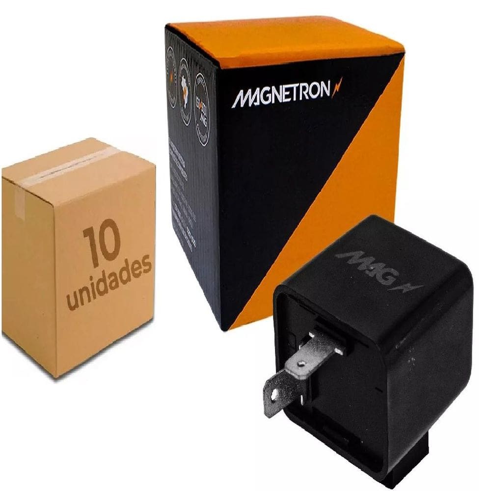 Rele Pisca Pop 100 110 Biz 125 2009 A 2015 Cg 125 Bros 160 2015 A 2017 Cg 160 2016 2017 10 Pçs Magnetron