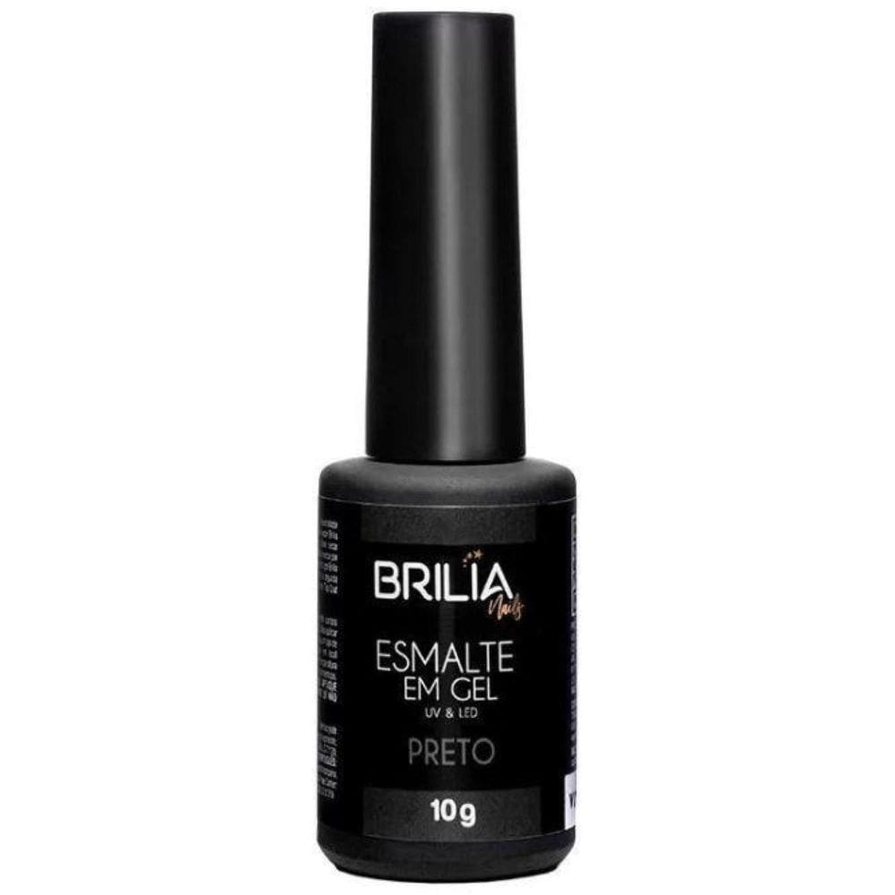 Brilia Nail Esmalte Essencial Preto 10G