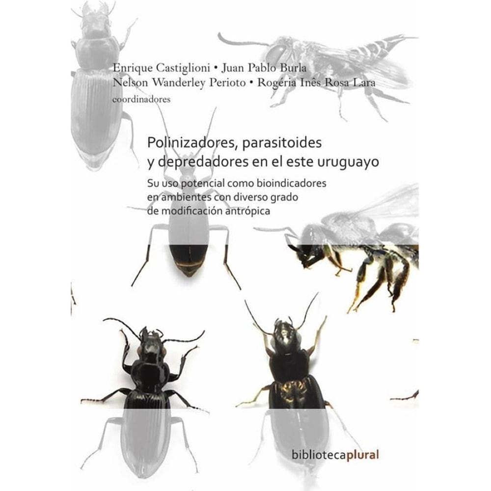 Polinizadores, parasitoides y depredadores en el este uruguayo - Espanhol