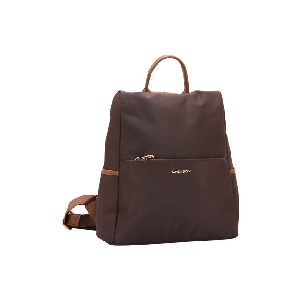 Mochila Feminina Chenson Microfiber Luxo 8184592 - Café