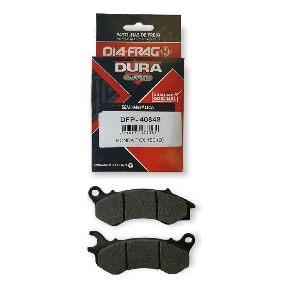Pastilha Freio Diafrag Dianteira Pcx 150 Sem abs Cityclass 200