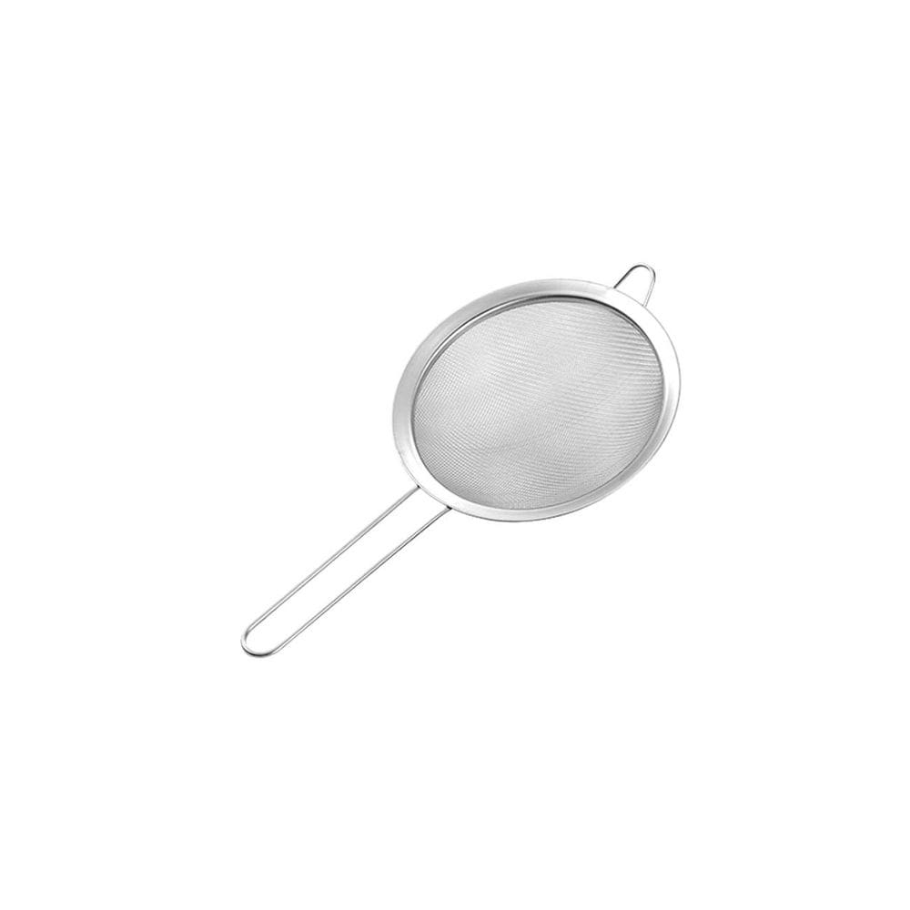 Peneira Inox Cabo Aço Cozinha Confeitaria 16cm