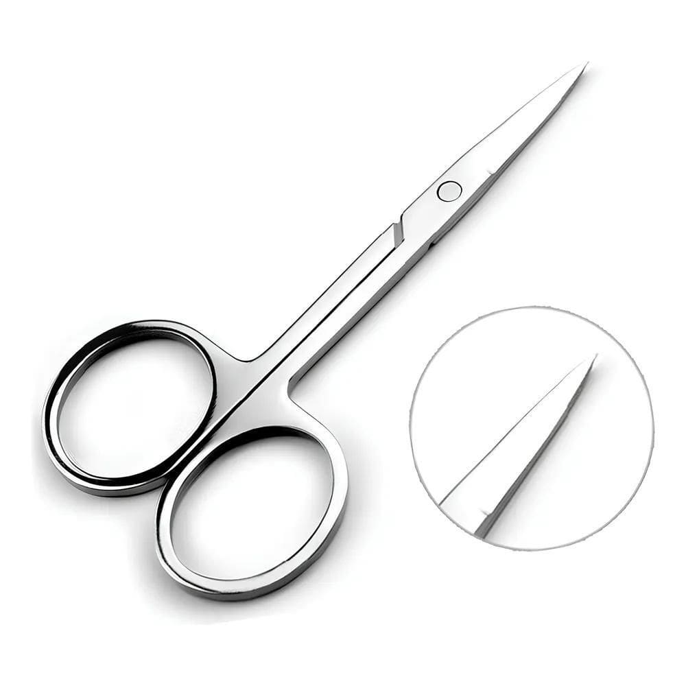 Tesoura De Inox Cortador De Unhas Gel Natural Fibra Acrilico