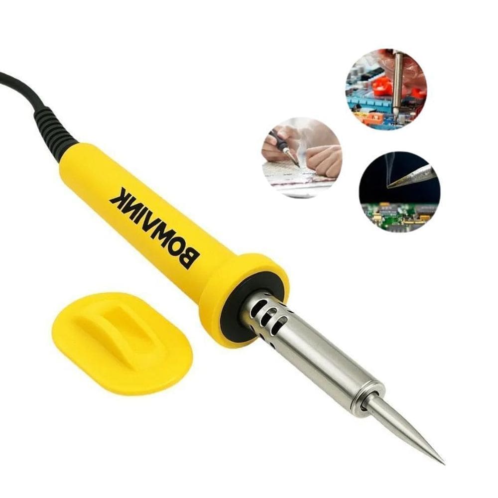 Kit Ferro De Solda 60W 220V Profissional Com Acessório