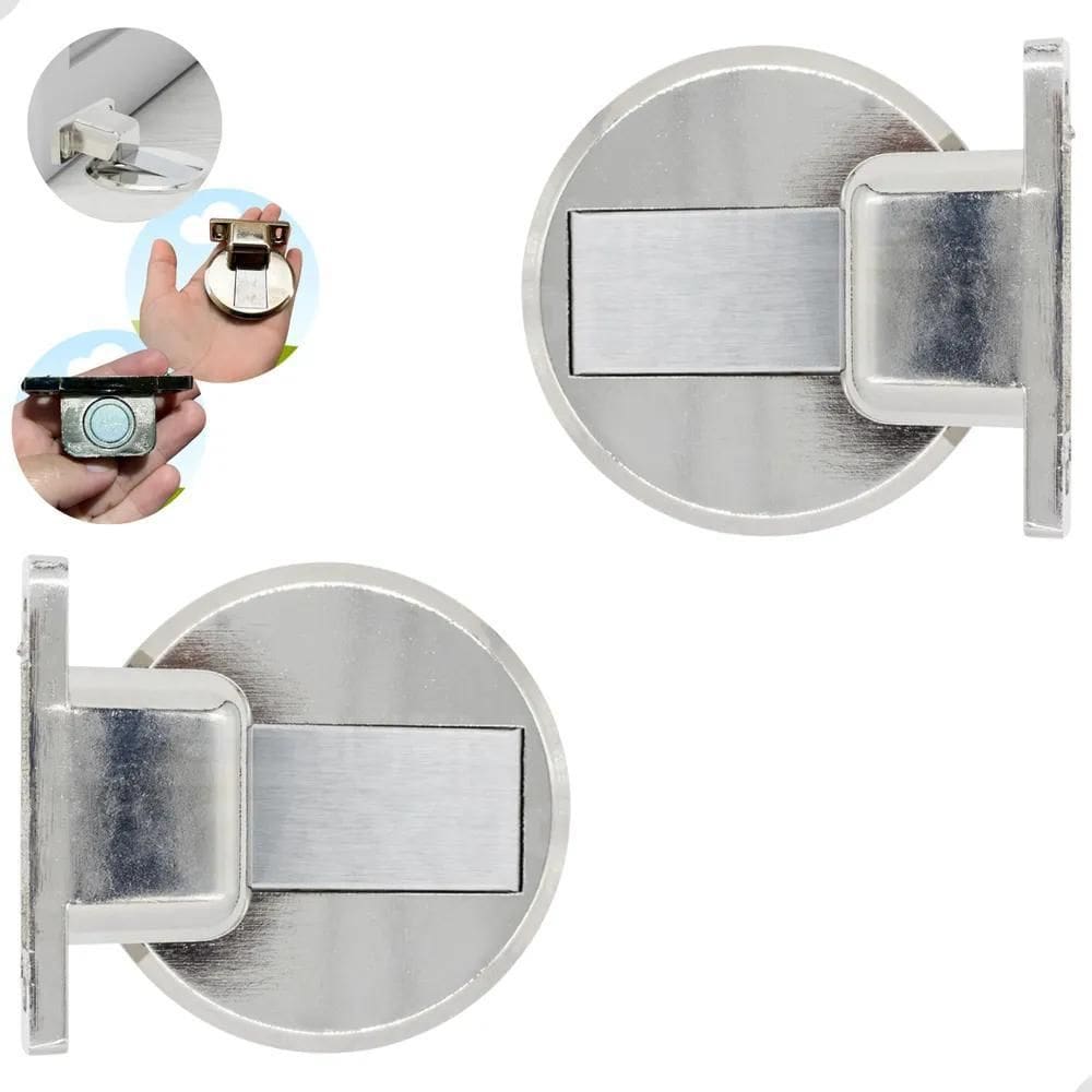 2X Segurador Magnetico De Porta Prendedor De Porta Chão 2 Pe