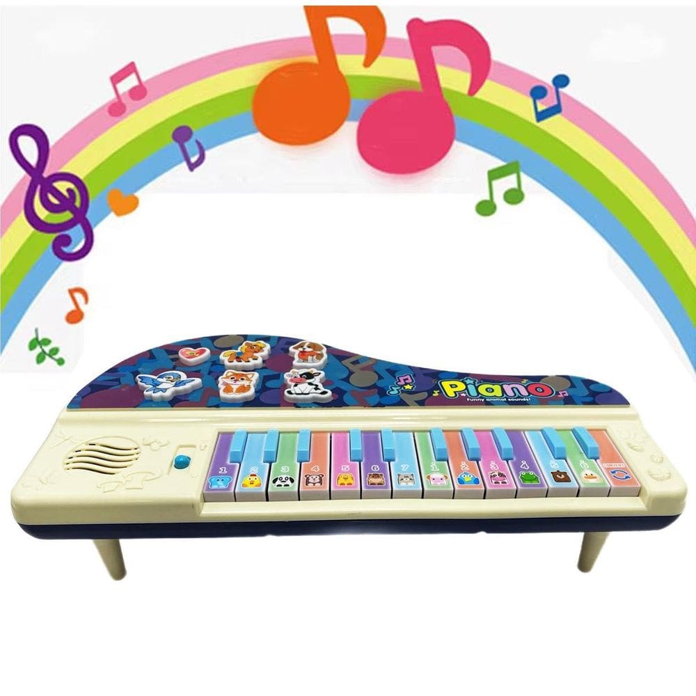 Pianinho Piano Brinquedo Musical Criança Menina Menino Bebê