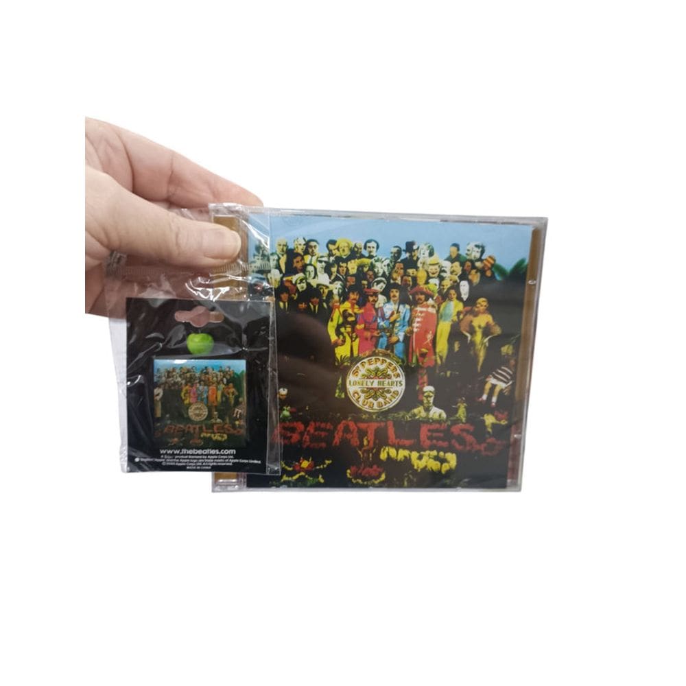 Cd The Beatles – Sgt. Pepper`s (Anniver Edition) Com Button