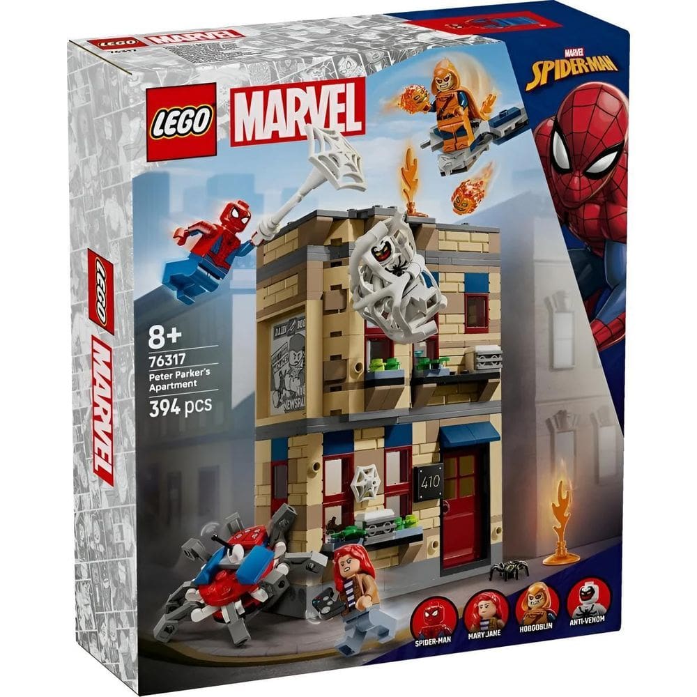 Super Heroes Apartamento De Peter Parker Lego 76317