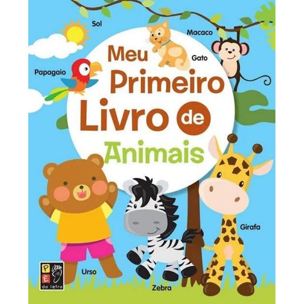 Livro Meu Primeiro Livro De - Animais