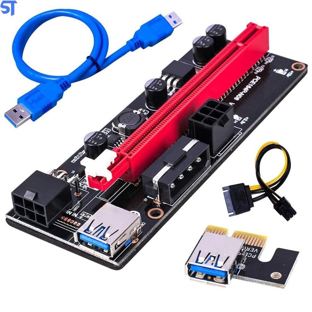 Adaptador Ext Pci-E Card Usb 3.0 Pci-E 6 Pinos Pl Video