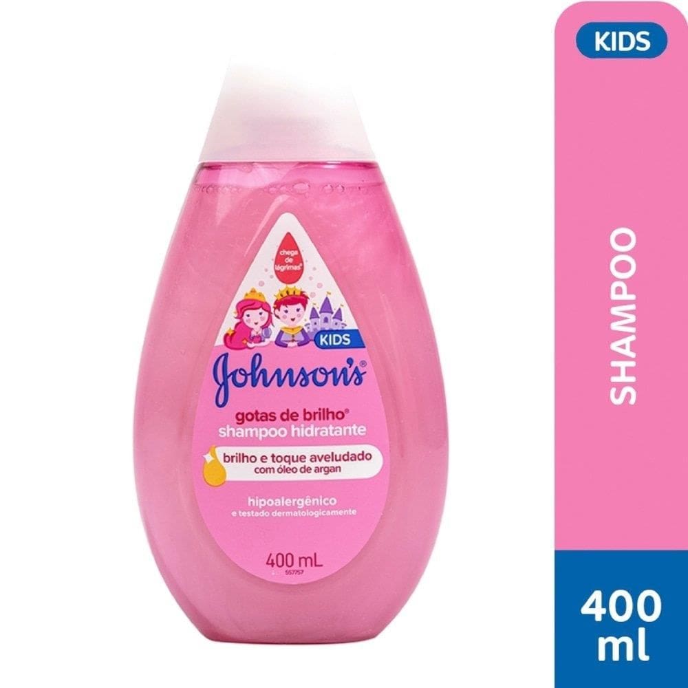 Shampoo Johnson`s Baby Gotas de Brilho 400ml