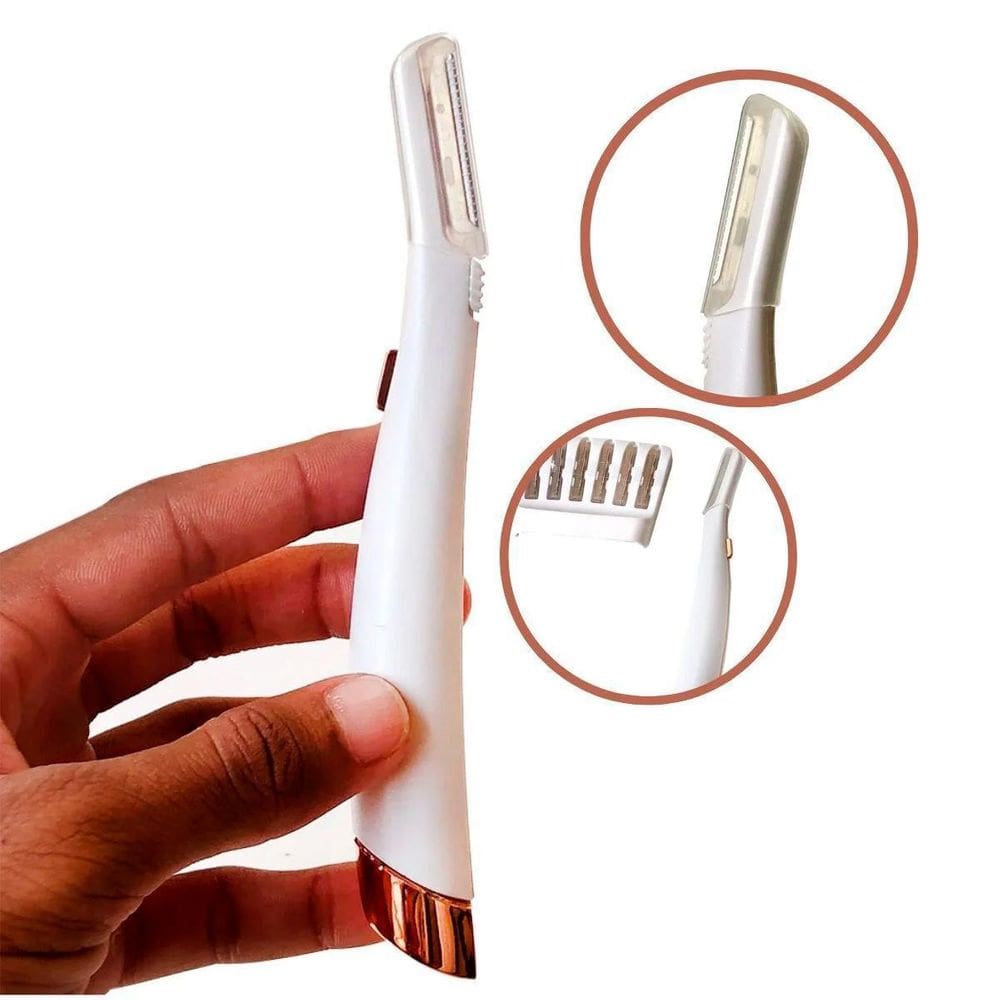 Esfoliador De Pelos Faciais Portátil Com Cabo Firme