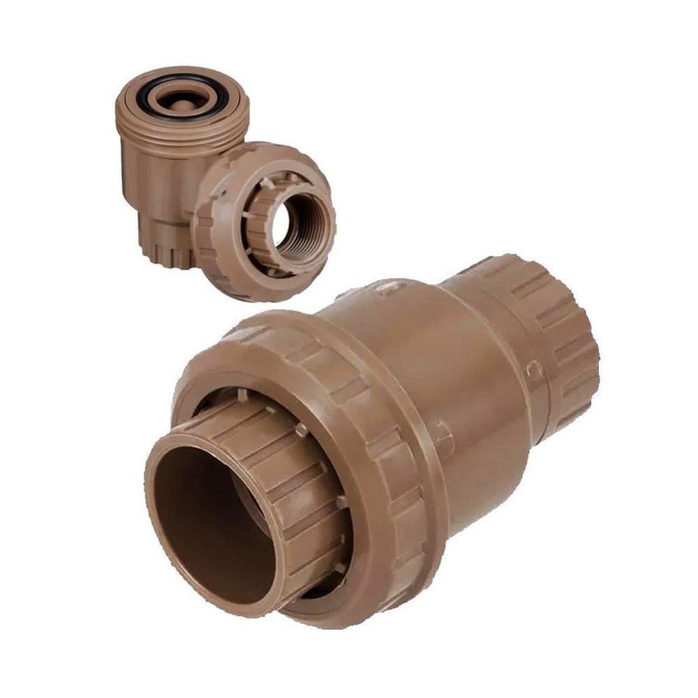 Válvula De Retenção Soldável 32Mm - 1 1/2 Pvc Marron Higiban