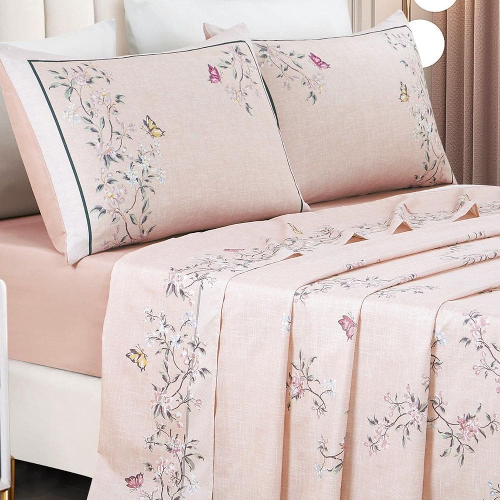 Conjunto Lencol Casal Queen Size Marilyn 300 Fios Luxo E