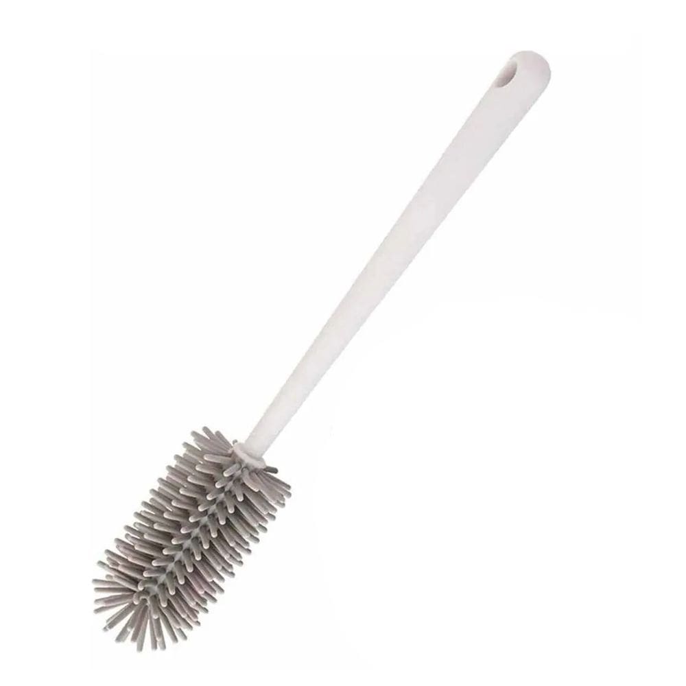 Escova de Silicone Flexível para Lavar Mamadeira Copos 31cm