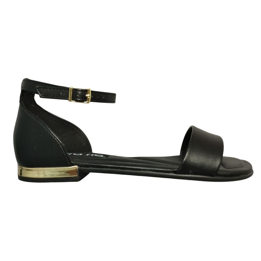 Sandália Rasteira Feminina Beira Rio Fechada Atras 8263.980