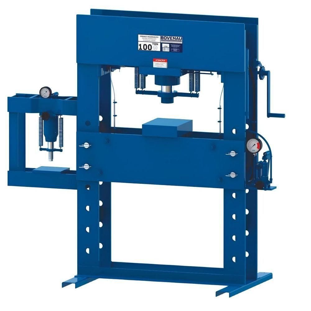 Prensa Hidráulica 100 T Prensa Auxiliar 15 T P100201 Bovenau