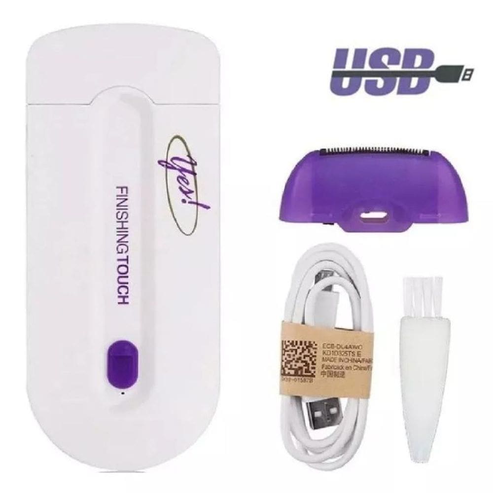 Depilador Removedor Pelos Facial E Corporal Sem Fio