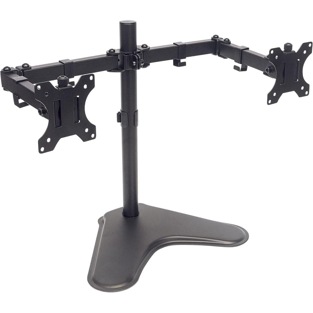 Suporte para monitor duplo MANHATTAN Universal 13-32” 8 kg preto