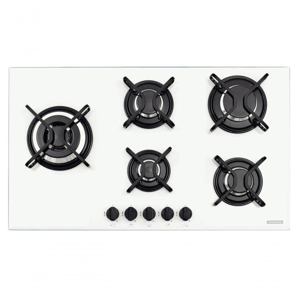 Cooktop A Gás Tramontina Penta Side Plus W 5gg Tri 90 Branco