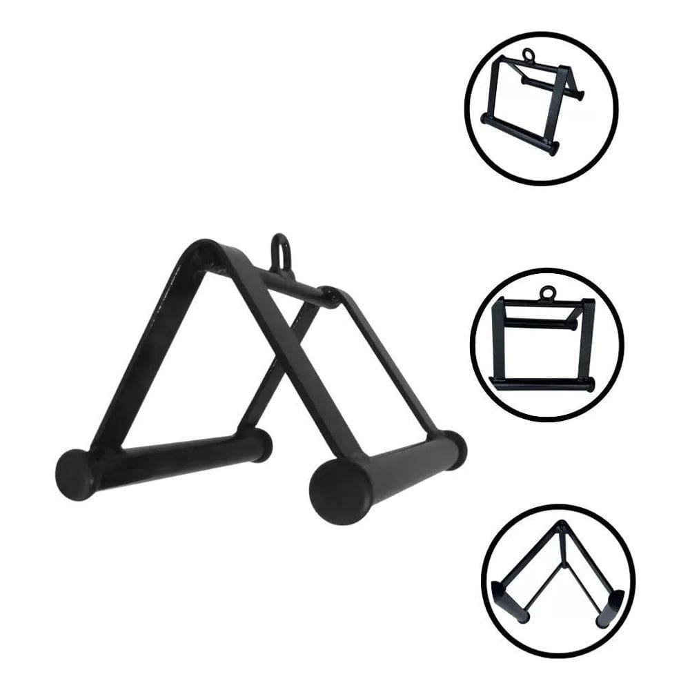 2X Puxador Triângulo Para Academia