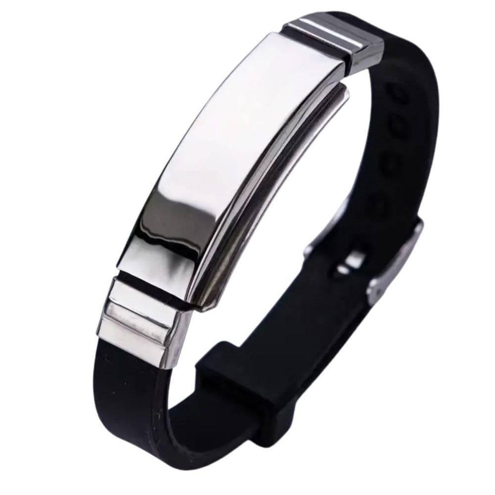 Pulseira De Silicone Personalizada Identificação