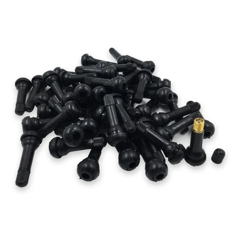 2X Bico Pito Válvula Pneu Tr414 Pneu Carro Sem Camara 100 Un