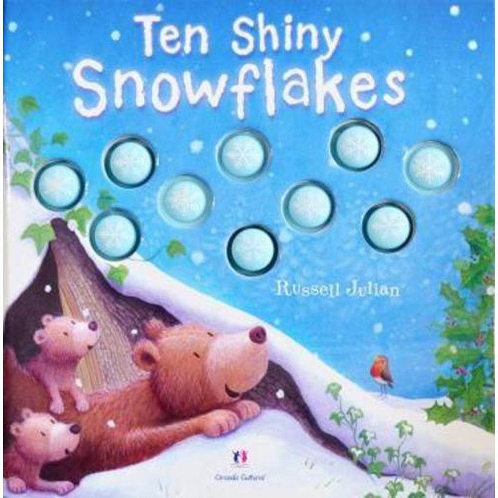 Livro Ten Shiny Snowflakes