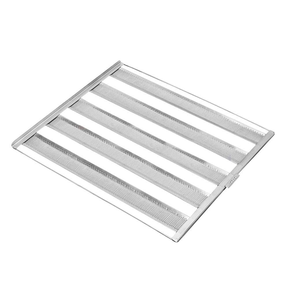 3 Esteiras Pão Francês 5 Tiras Alumínio 7Cm 50G 58X70 Imeca