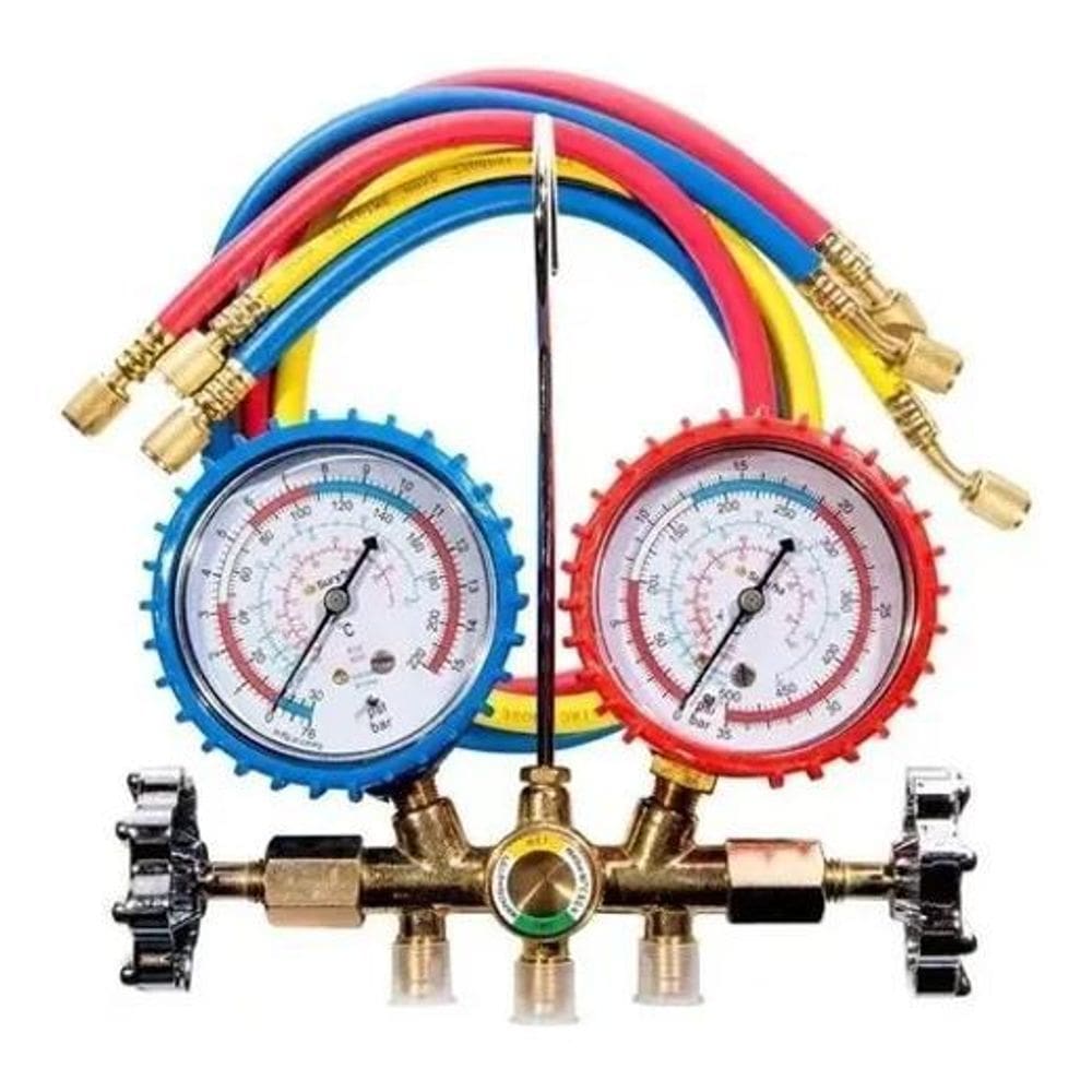 2X Manifold R410A Mangueira 90Cm Sem Maleta Suryha - 80150.0