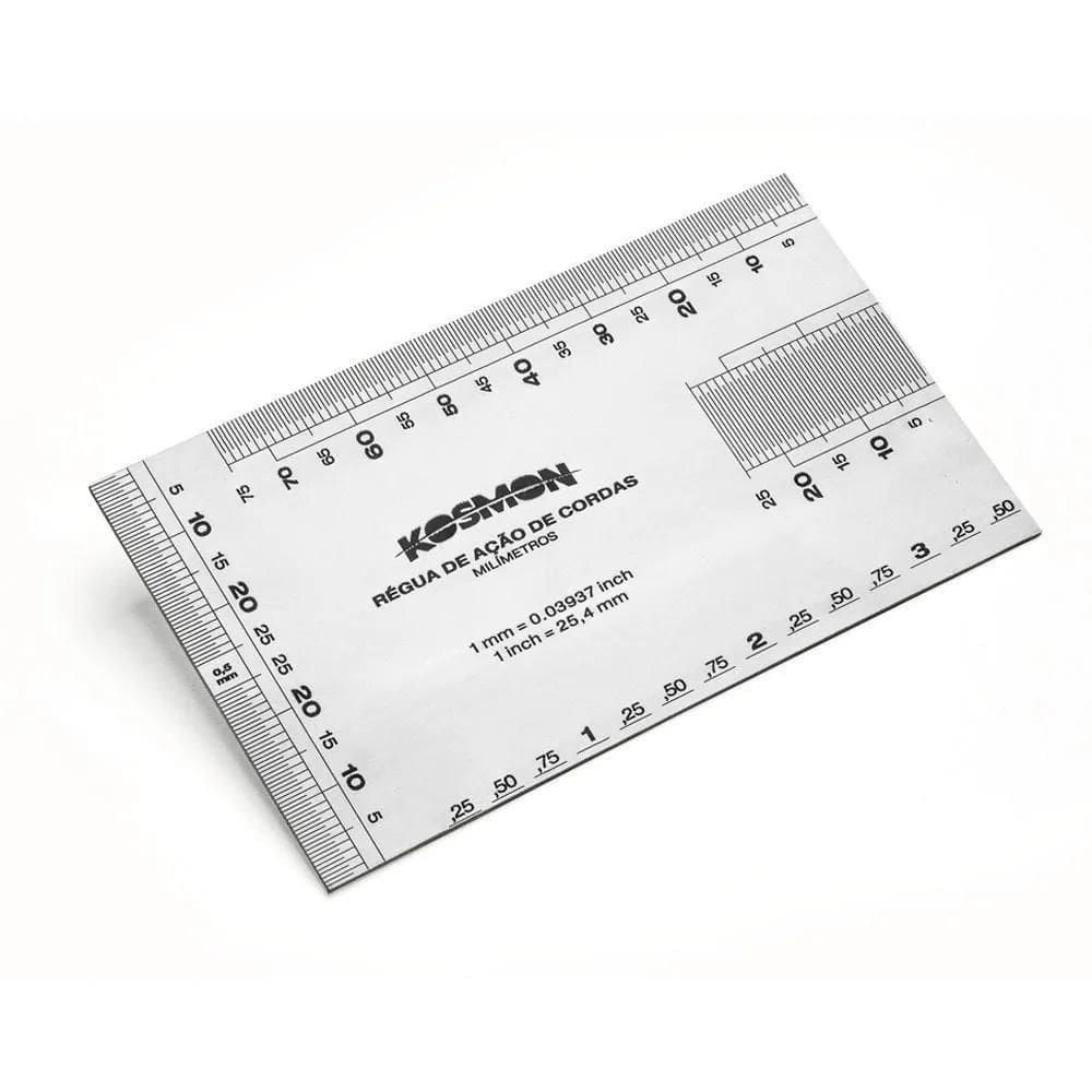 2X Régua Ação Cordas Ferramentas Luthier Kosmon
