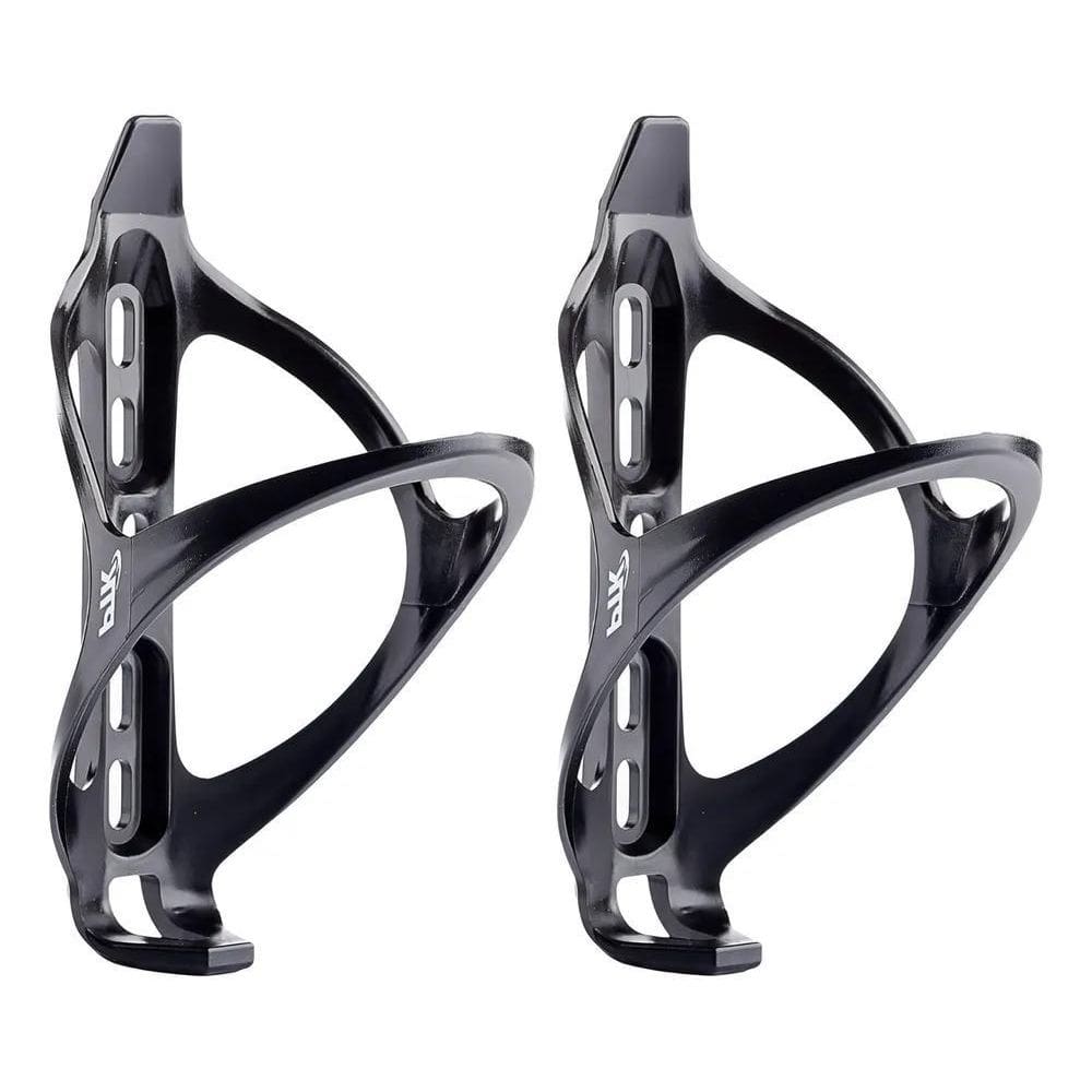 2X Kit Suporte Garrafa Bike Caramanhola Squeeze Ptk Preto 28
