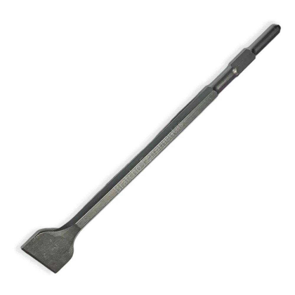 2X Talhadeira 17Mm Para Martelo Rompedor Sextavado 17X400X50