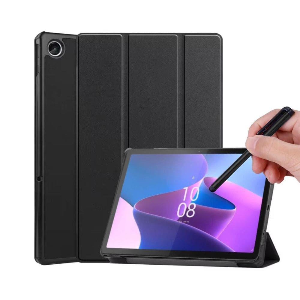 Capa Auto Sleep Para Lenovo M10 10.6 Tb-X606F + Caneta Touch