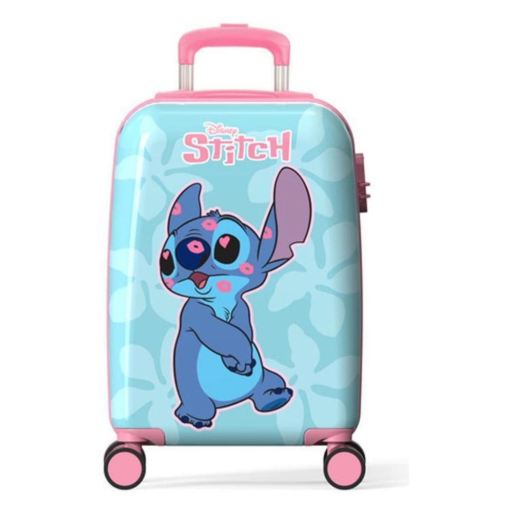 Mala De Viagem Rodas Duplas Pequena Infantil  Stitch