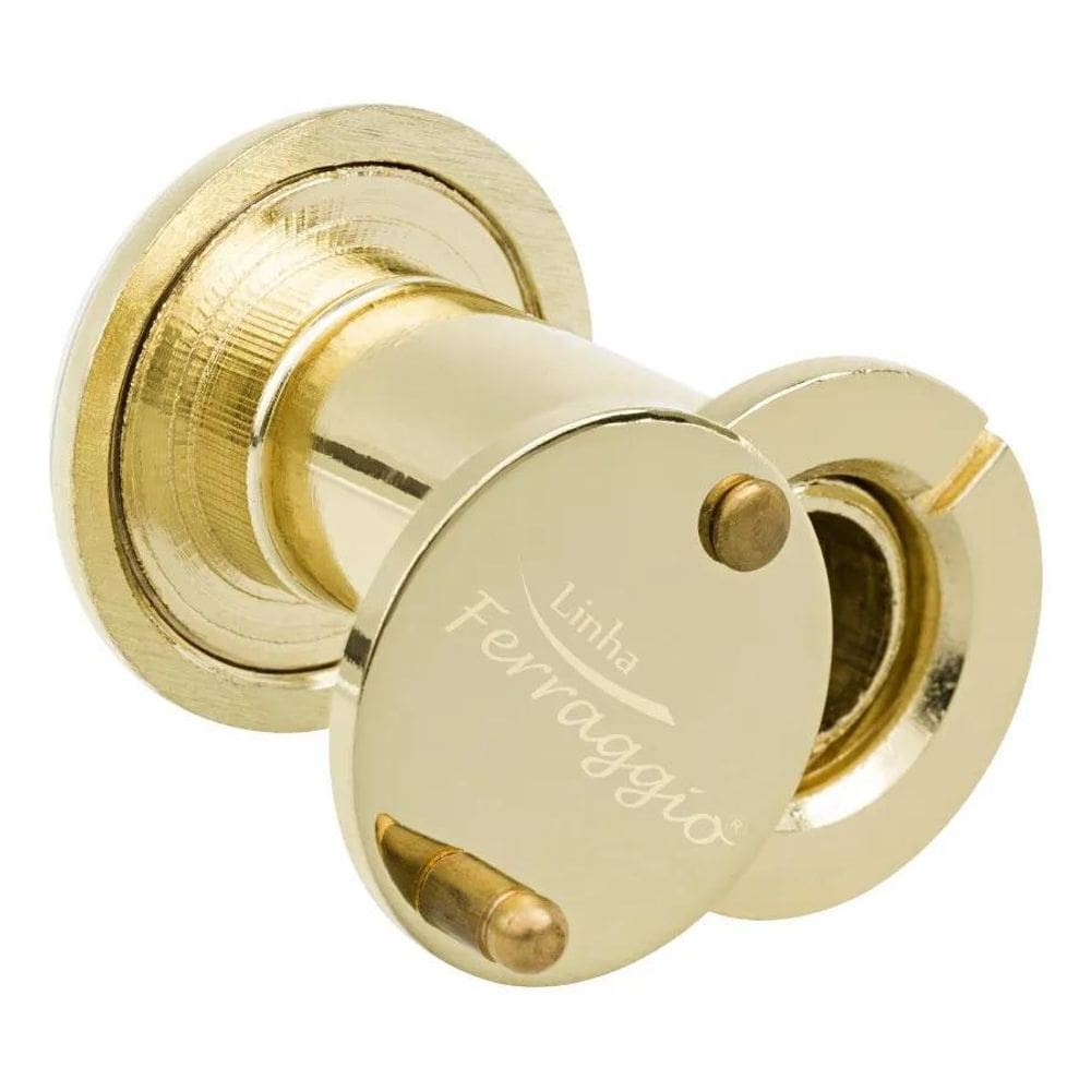 2X Olho Magico Visor De Porta Stam Linha Ferraggio Inox Luxo