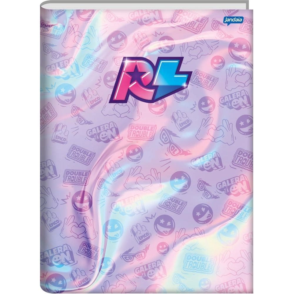 Caderno Brochura Universitário 80 Fls Rafa E Luiz Infantil