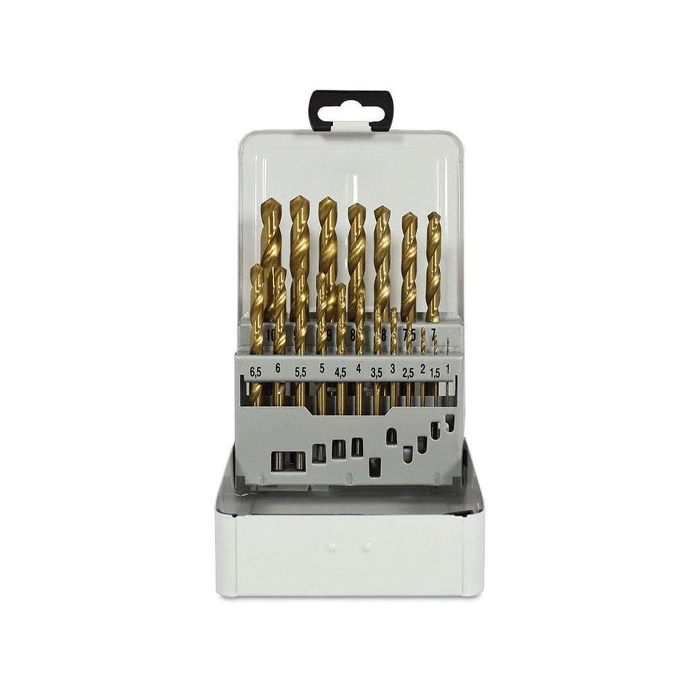 Jogo De Broca Para Metal Hss-G 25 Pcs 1,0 A 13,0Mm Hessen